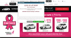 Desktop Screenshot of prioritytoyotarichmond.com